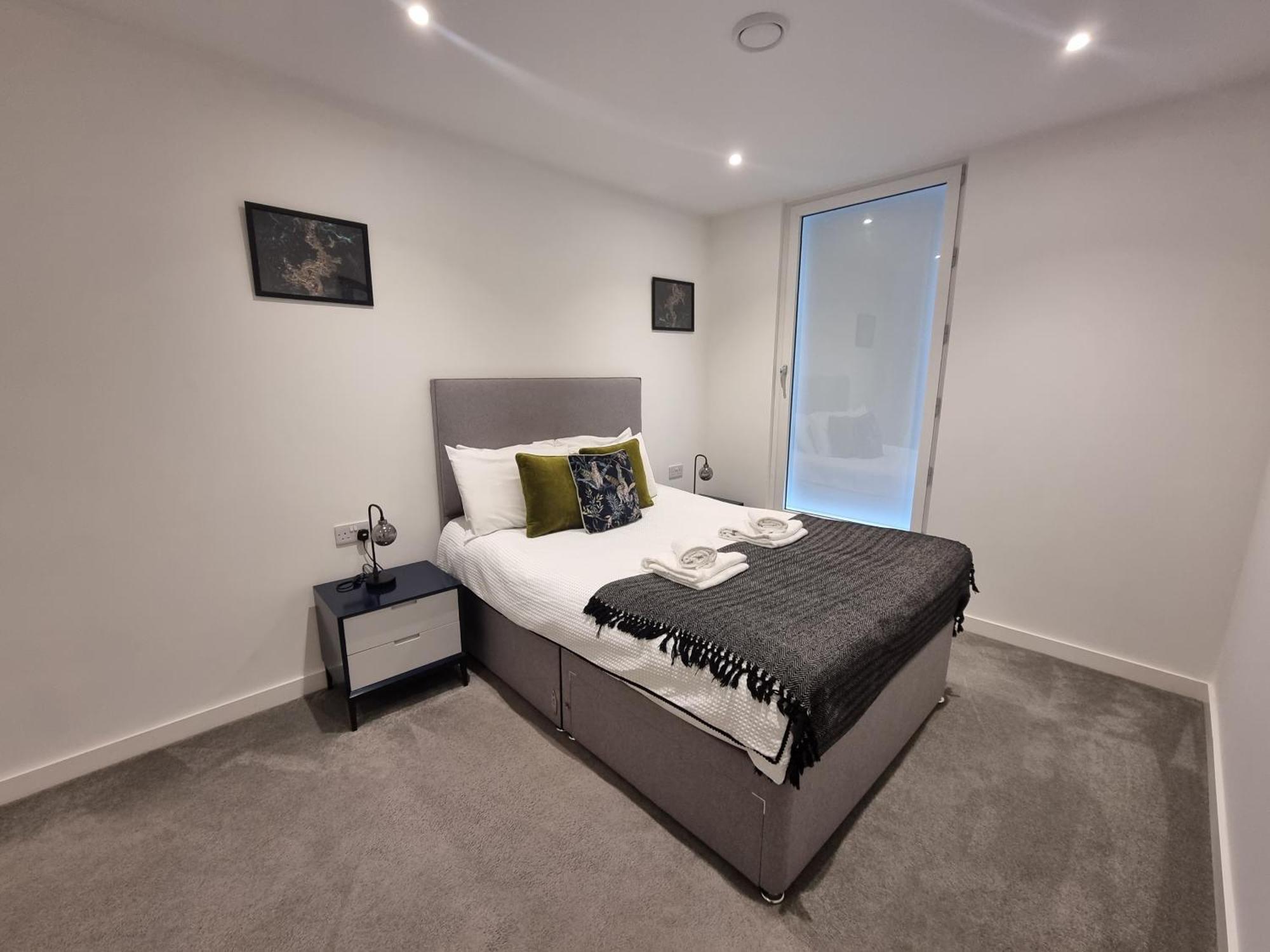 Trafford Suite Modern 1 Bed With Cinema Room Manchester Buitenkant foto