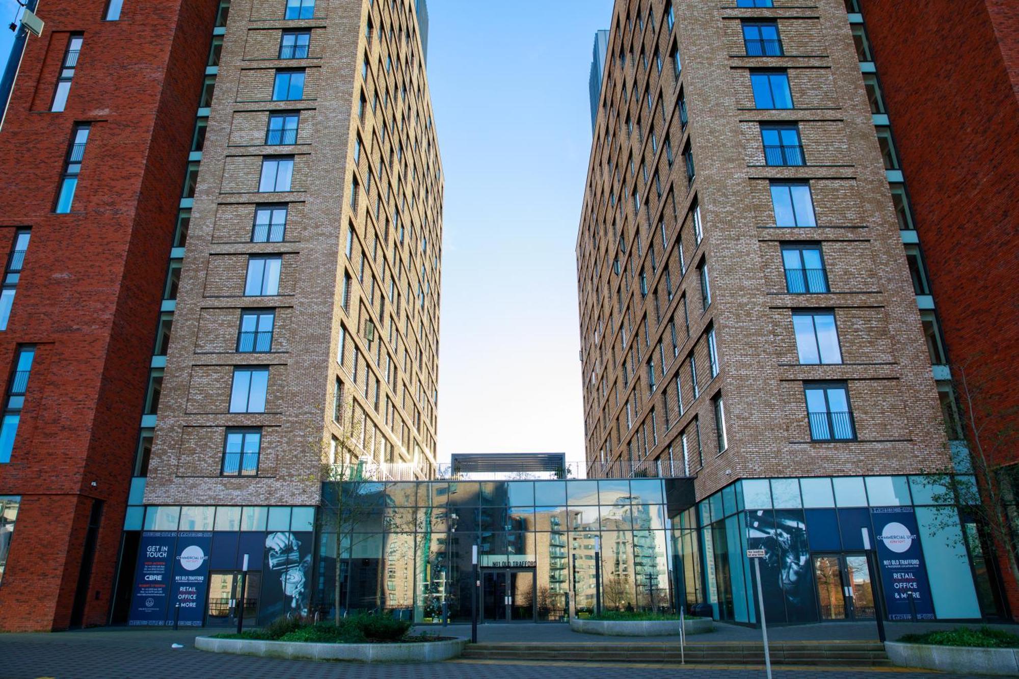 Trafford Suite Modern 1 Bed With Cinema Room Manchester Buitenkant foto
